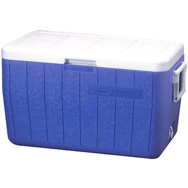 48 Quart Blue Personal Cooler - Adventure Seekers Wanted