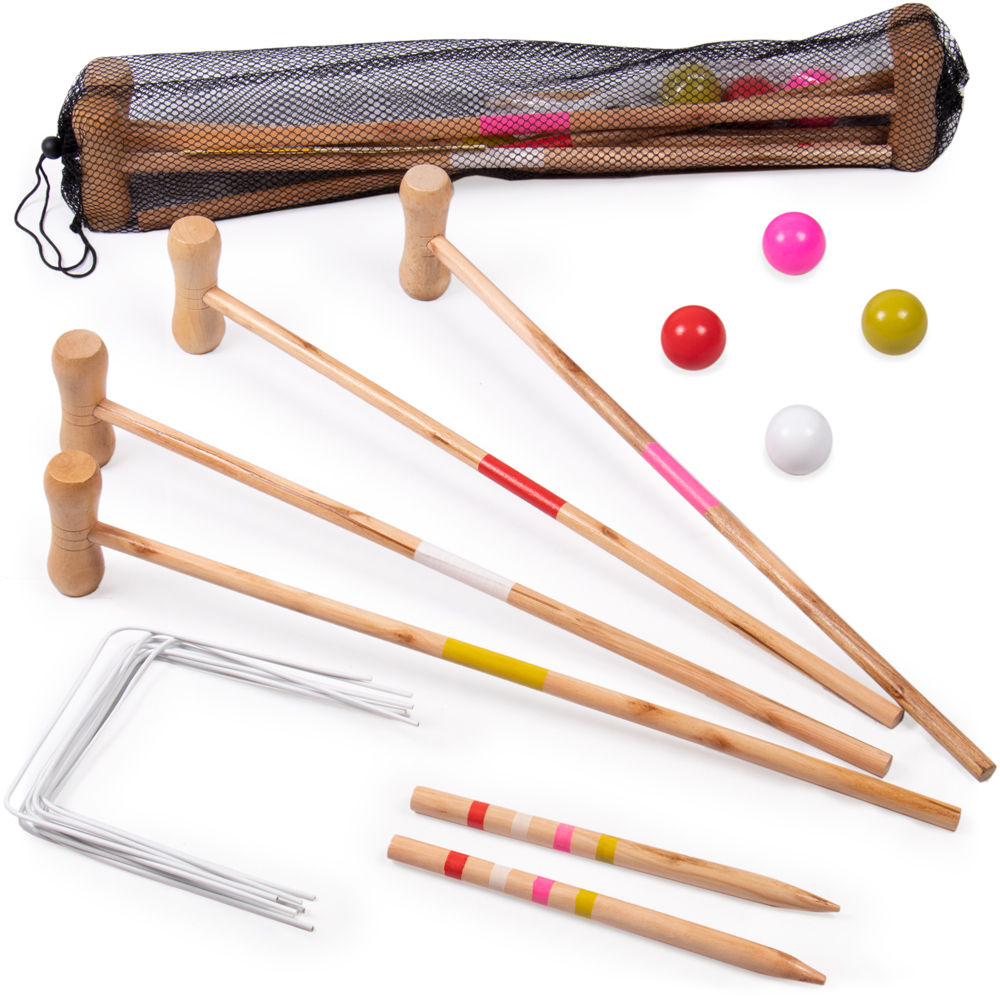 Kids Croquet Set for 4-Players